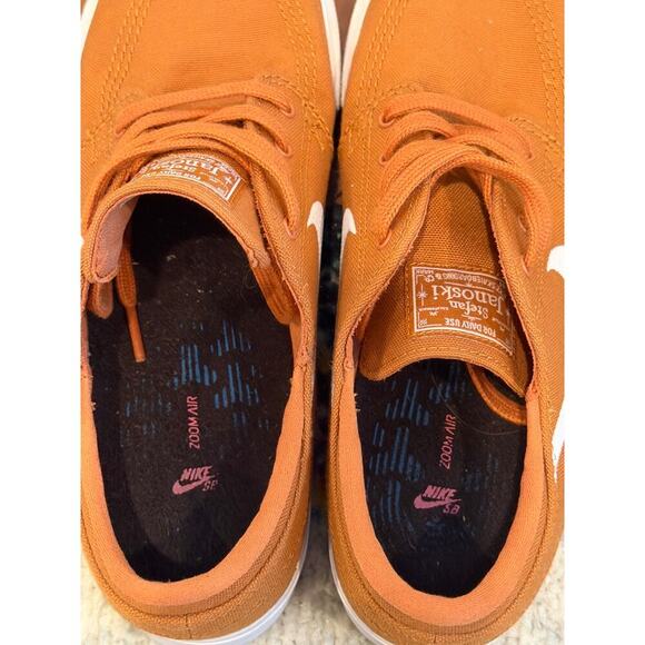 Nike SB Zoom Stefan Janoski Canvas RM Shoes Cider (Brown) White hoes Mens Sz 7.5 main image 4